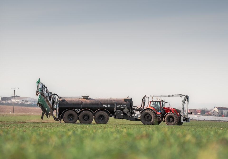 Samson PG 31 mit 36m Gestänge